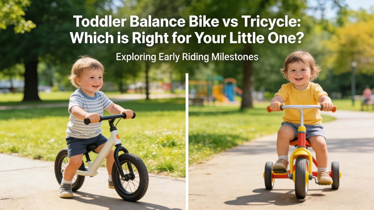 balance bike vs tricycle comparison for toddlers