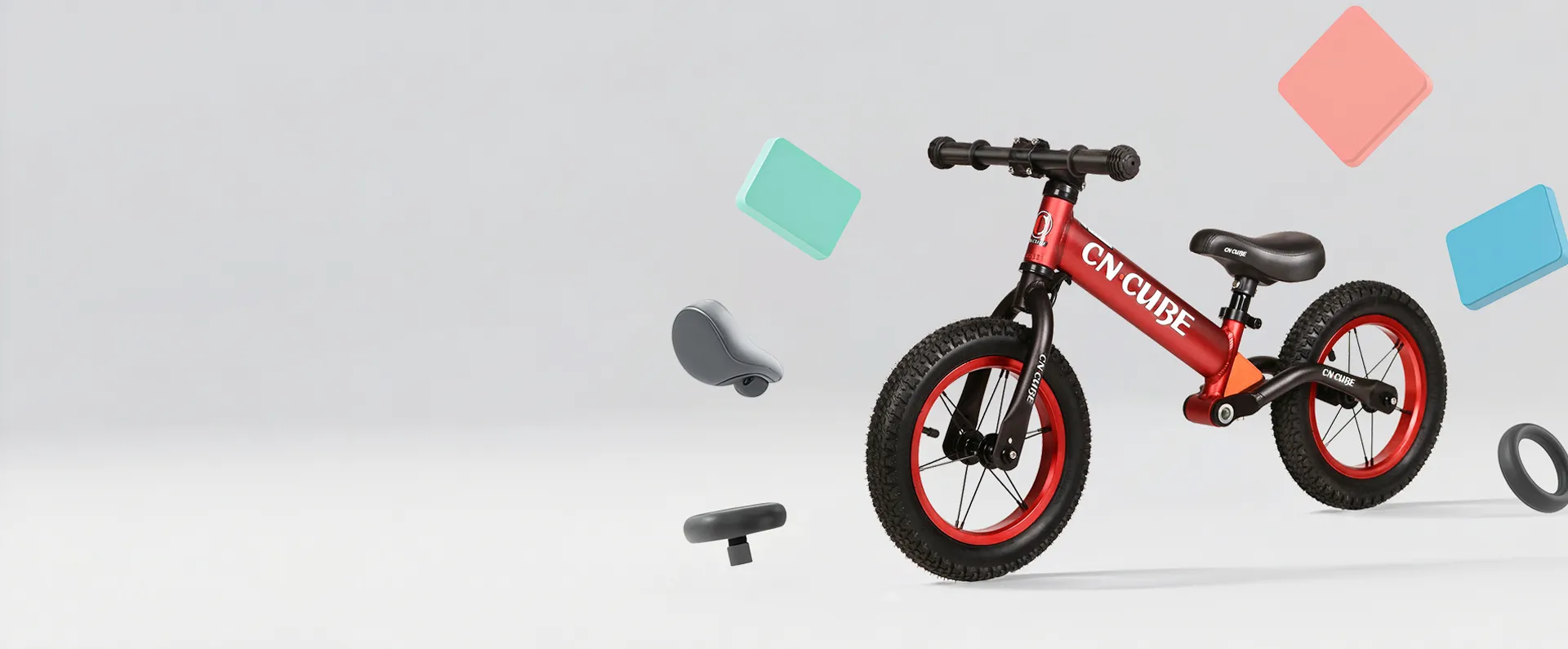 Video of 1208L+Shock Absorption Style Aluminum Balance Bike