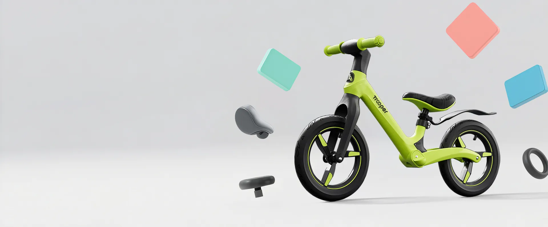 Video of 1263N Nylon Balance Bike