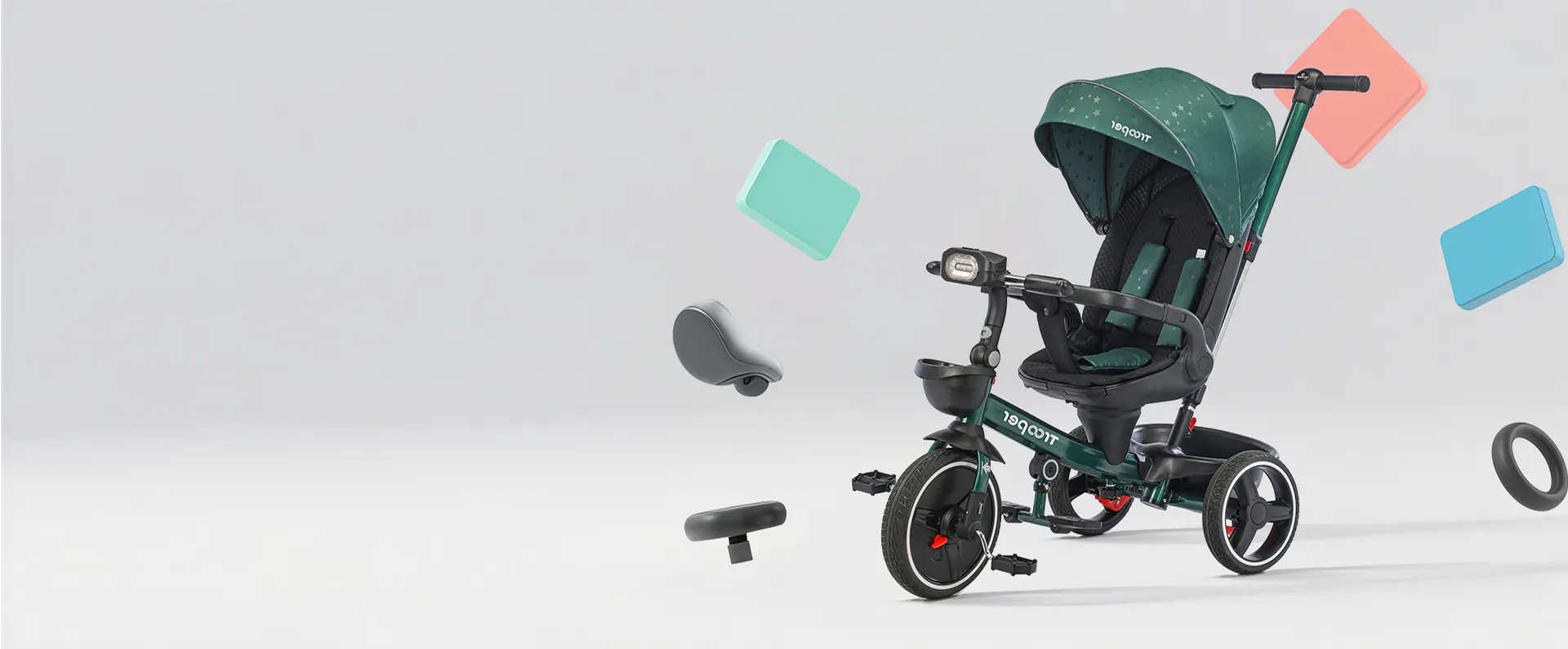 Video of HLF-6200 Tricyle Stroller