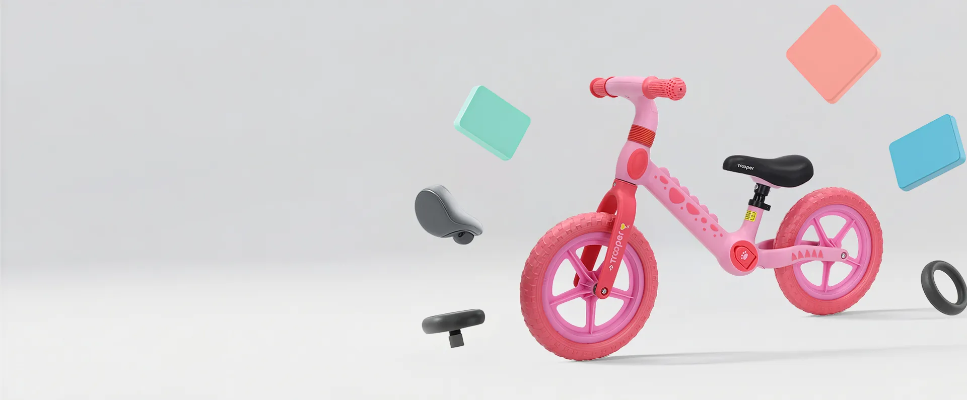 Video of KL-08 Nylon Balance Bike