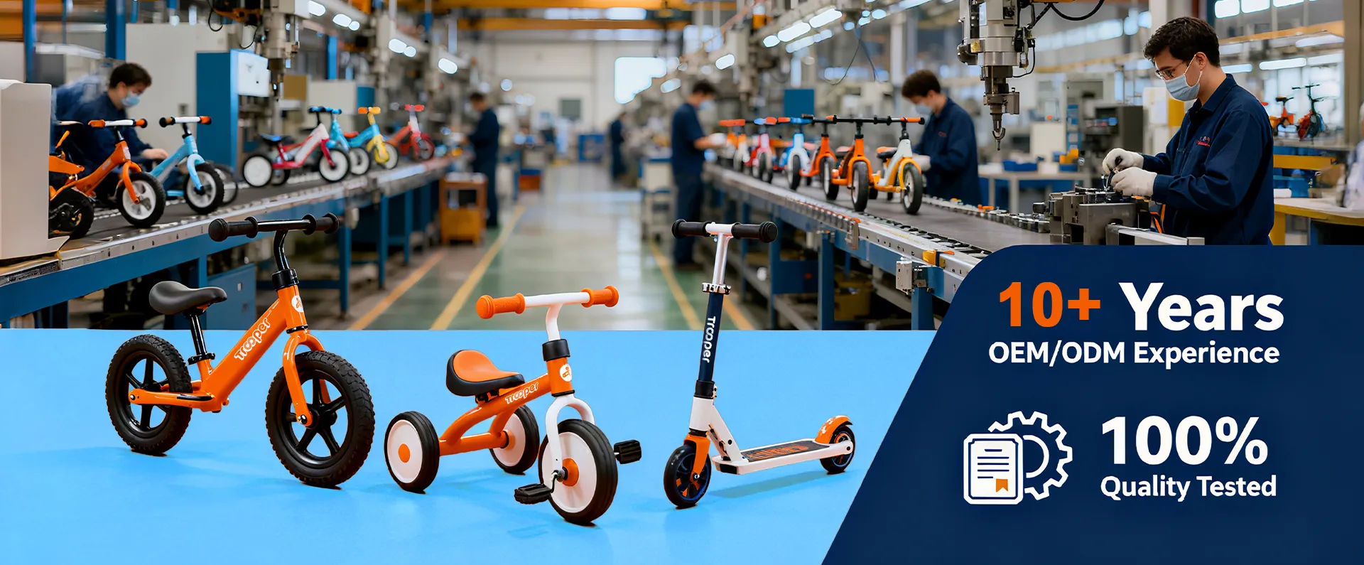 Your Trusted OEM/ODM Partners for Ride-on Toys