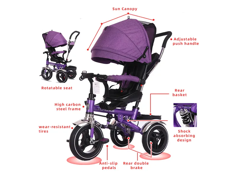 XSD-603 Tricyle Stroller