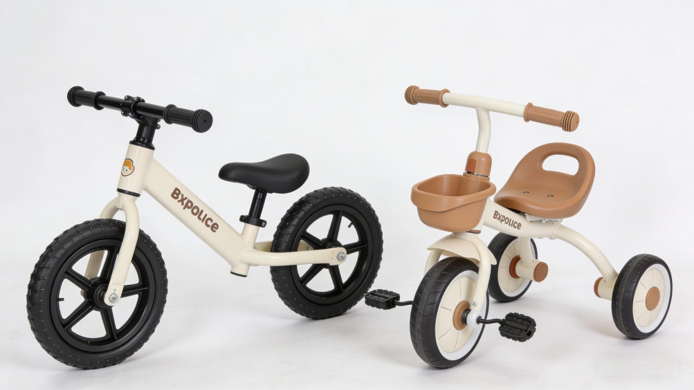 balance bike and tricycle product lineup