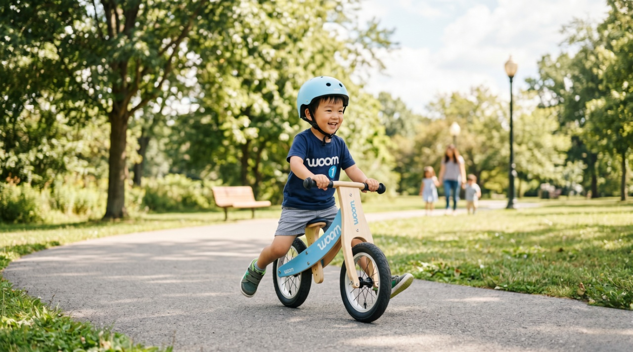 child learning balance on a balance bike child learning balance on a balance bike