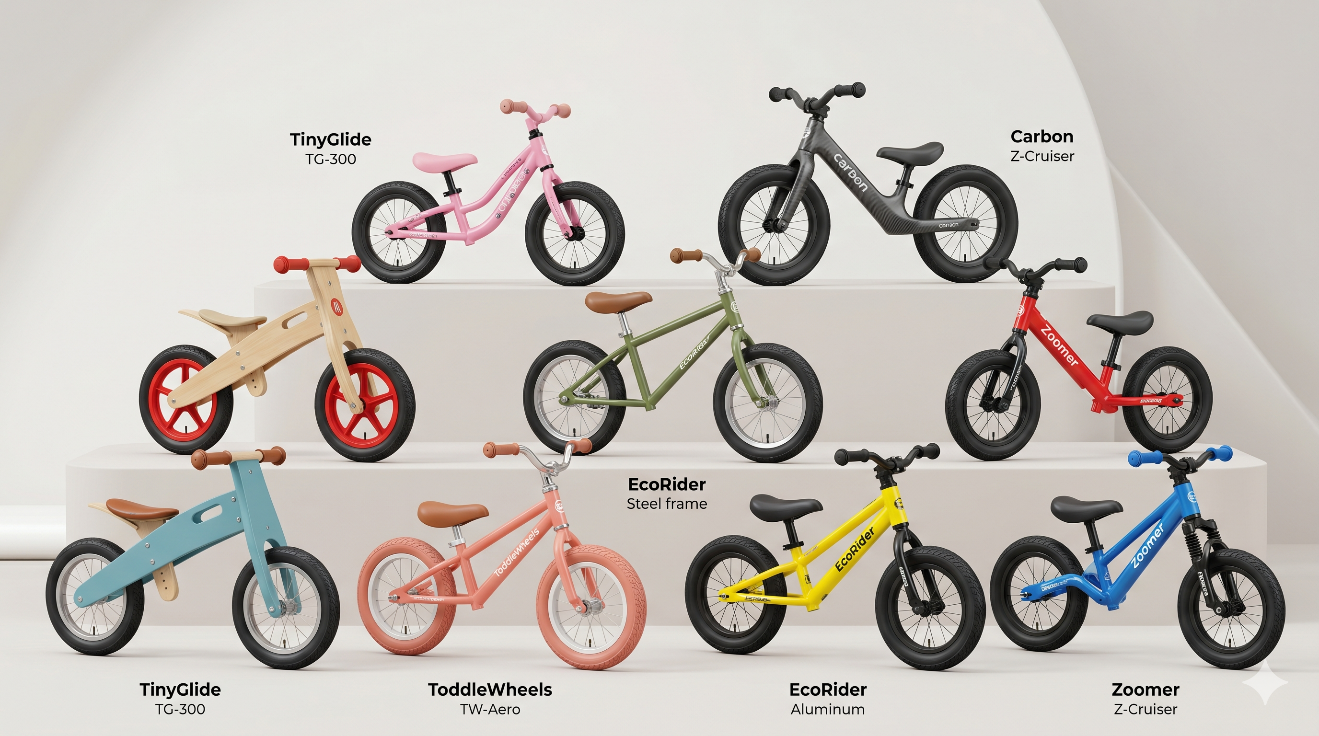 toddler balance bike lineup